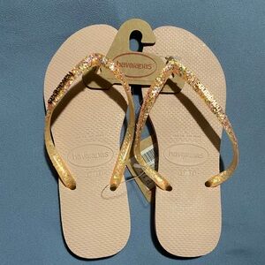Havaianas Women's Sparkle Sandals - Light Pink
